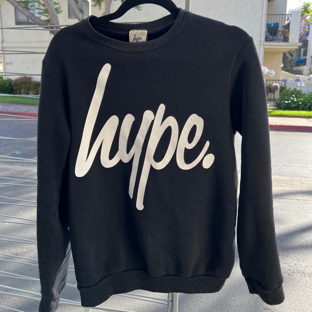 Just Hype Black Sweatshirt